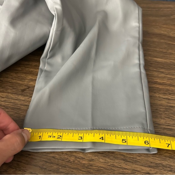 DG2 faux leather Gray Pants XL - Picture 9 of 9